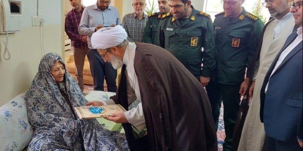 دیدار با خانواده معزز شهید والامقام امین‌الله اکبری
