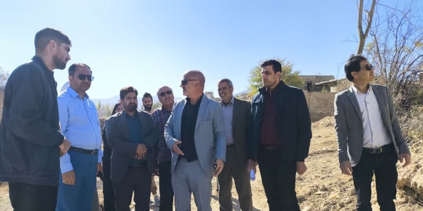 🔘 بازدید میدانی فرماندار شهرستان خنداب از وضعیت زمین‌های مسکن مهر شهر جاورسیان