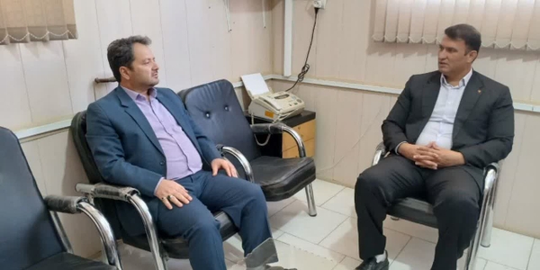 بازدید معاون امور هماهنگی مجتمع‌های اداری شهرستان کمیجان از ادارات شهرستان