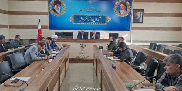 🔺 برگزاری جلسات شورای پدافند غیرعامل، مبارزه با قاچاق کالا و ارز، و امور اتباع خارجی