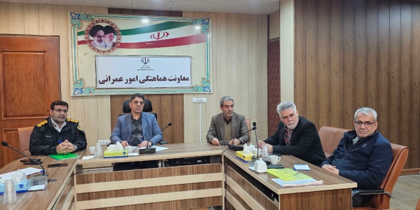 جلسه شورای ترافیک شهرستان ساوه برگزار شد