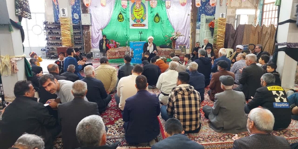 برگزاری جشن میلاد منجی عالم بشریت در آستان مقدس امامزاده محمود(ع) جردیجان