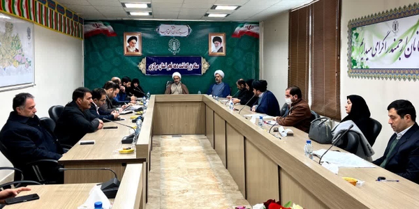 حضور مفتح زاده مدیر کل امور زنان وخانواده استانداری در دومین جلسه ستاد دهه فجر به منظور ارائه برنامه های کمیته بانوان ستاد مذکور.

سه شنبه ۷ بهمن ۱۴۰۴