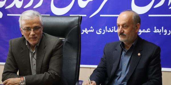 دیدار مدیرکل بهزیستی استان مرکزی با فرماندار زرندیه