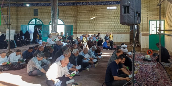 برگزاری باشکوه مراسم دعای عرفه در شهرهای مامونیه، زاویه و پرندک