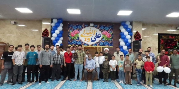 جشن باشکوه عید سعید غدیر خم در غمخانه حضرت ام‌البنین (س) شهر زاویه برگزار شد
