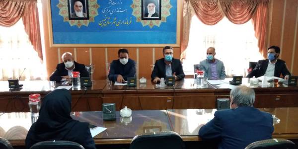 جلسه بررسی مسائل و مشکلات مسکن مهر در شهرستان خمین برگزار شد