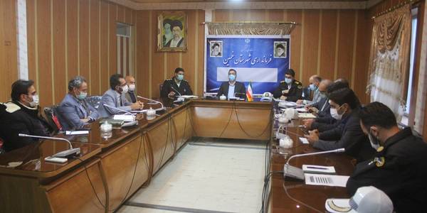 جلسه شورای ترافیک شهرستان خمین برگزار شد .