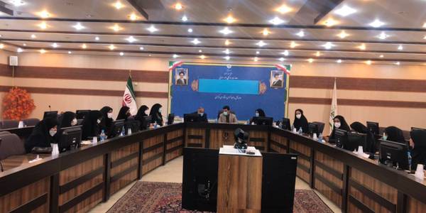 نشست مدیر کل زنان و خانواده استانداری با شورا های شهر و بخش استان مرکزی