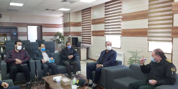 نشست اعضای شورای اسلامی بخش مرکزی با سرپرست فرمانداری آشتیان