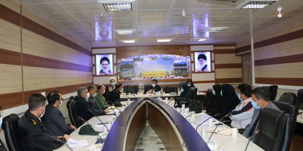 جلسه شورای فرعی هماهنگی مبارزه با مواد مخدر شهرستان شازند به ریاست دکتر رمضانی فرماندار