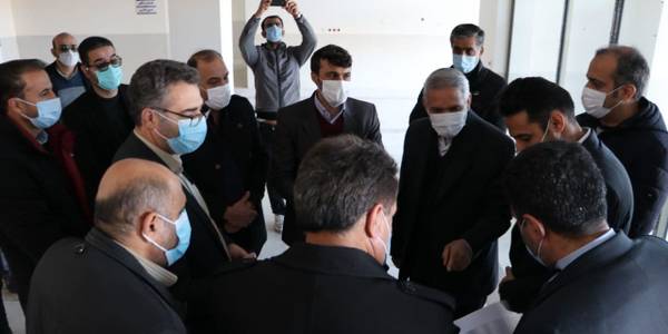 جلسه بررسی مسائل و مشکلات بیمارستان جدیدالاحداث خمین برگزار شد