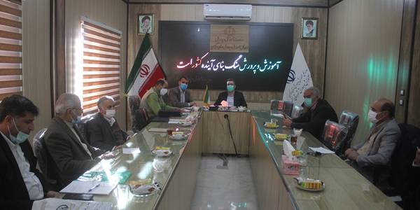 جلسه شورای آموزش و پرورش شهرستان خمین برگزار شد  .