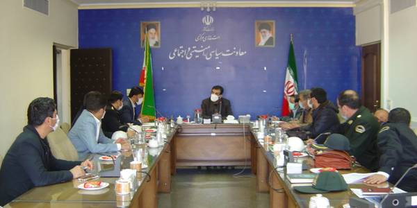 جلسه کمیته فنی سامانه های هوشمند نظارتی استان مورخ 1400-12-3