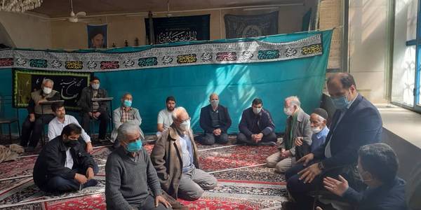 دیدار مردمی فرماندار شهرستان دلیجان با مردم شهر نراق