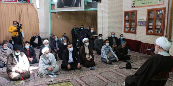 مراسم نمازجماعت مسجد ششناو و دیدار با اقشار مختلف