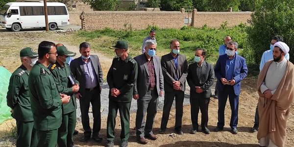 تعداد یک باب مسکن محرومین در روستای رازان شهرستان خمین افتتاح شد