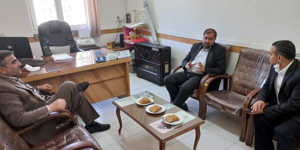 مدیرکل ثبت احوال استان مرکزی با فرماندار شهرستان فراهان دیدار نمود
