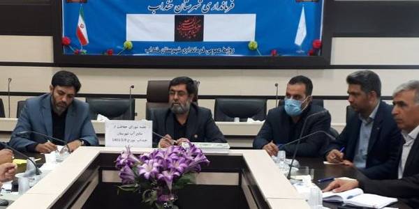 جلسه شورای حفاطت از منابع آب شهرستان خنداب
