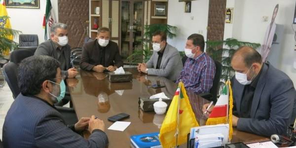 دیدار مجید گازری سرپرست فرمانداری شهرستان خنداب با مدیرعامل شرکت گاز استان مرکزی