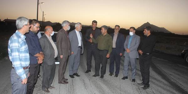 فرماندار و نماینده خمین از تعدادی از معابر شهر قورچی باشی بازدید کردند