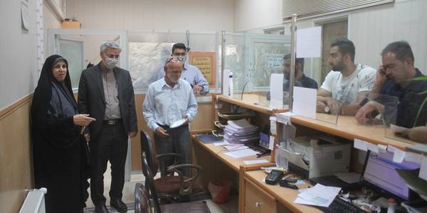 فرماندار از دفتر پلیس + 10 خمین بازدید کرد