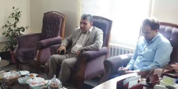 دیدار مدیرکل ثبت احوال استان مرکزی با فرماندار