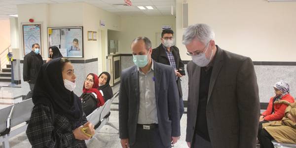 فرماندار از درمانگاه تامین اجتماعی خمین بازدید کرد