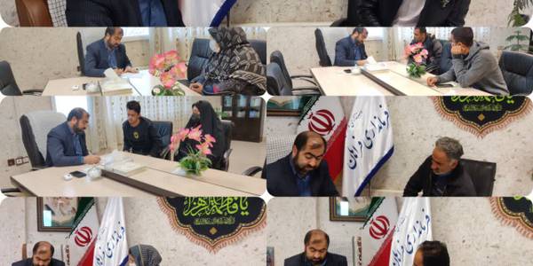 🔹دیدار چهره به چهره ۲۳ نفر از شهروندان با فرماندار شهرستان فراهان