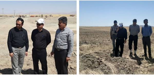 بازدید ابراهیم رستمی فرماندار کمیجان از روند اجرای طرح های آبخیزداری در شهرستان