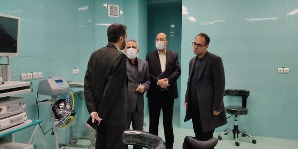 حضور تیم بازرسی دفتر در بیمارستان فرهنگ خسروانی شهرستان فراهان