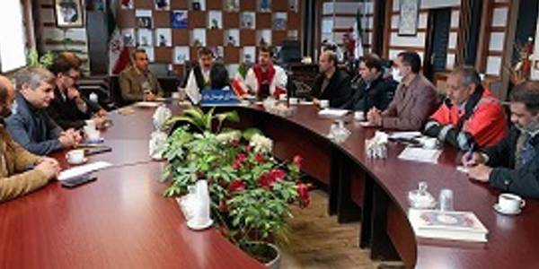 برگزاری جلسه مدیریت بحران شهرستان شازند