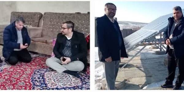 بازدید فرماندار از طرح های توانمندسازی و سرکشی از خانواده های مددجوی کمیته امداد امام خمینی(ره) شهرستان