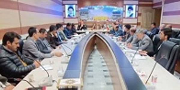 جلسه مدیریت بحران شهرستان شازند برگزار شد .