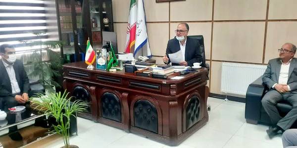 دیدار فرماندار مدیرکل ثبت اسناد و املاک استان مرکزی