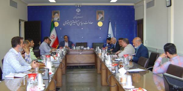 جلسه کمیسیون امنیت ورزش استان در ساعت 10 صبح روز سه شنبه مورخ 5-4-1402 به ریاست آقای رحیمی تبار مدیر کل امنیتی و انتظامی برگزار گردید.