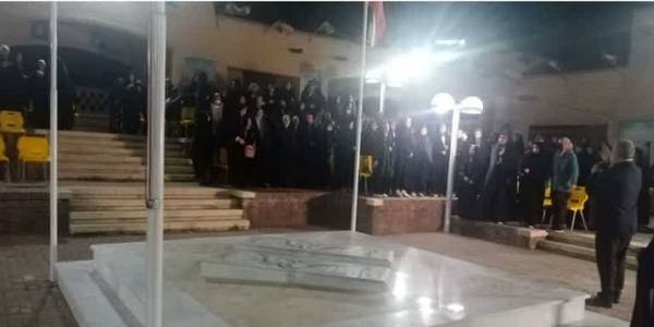 🔸مراسم دانش آموزی شبی با شهداء در محل یادمان شهدای گمنام اردوگاه امام خمینی(ره) لواسان
