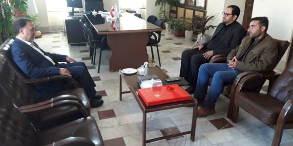دیدار فرماندار کمیجان به اتفاق مدیر مرکز حرکتهای مردمی استان با مدیرکل بهزیستی استان