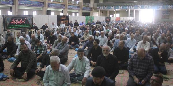 سخنرانی فرماندار در مصلی امام خمینی (ره) خمین بمناسبت هفته دولت