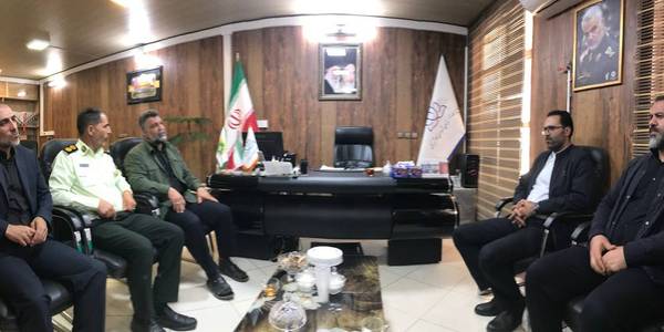 نشست با رئیس سازمان آرامستان اراک