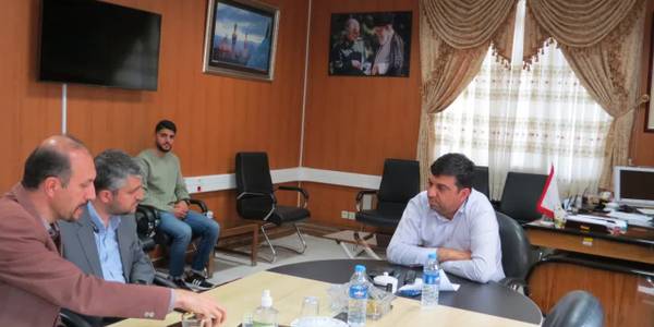 رئیس  دانشگاه اراک  با فرمانداراراک دردفتر فرماندار اراک  ملاقات کردند