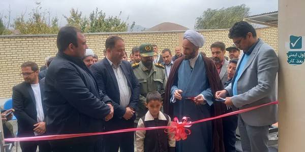افتتاح 2 مدرسه مشارکتی در بخش قره چای شهرستان خنداب