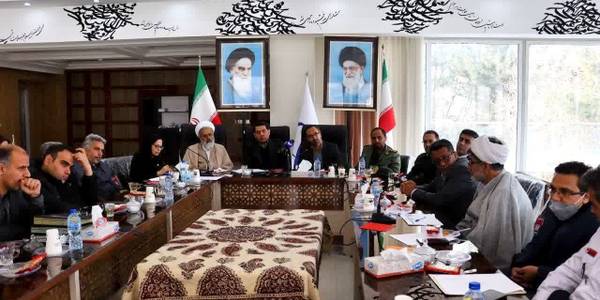 جلسه هیئت رئیسه دانشگاه علوم پزشکی استان در تفرش برگزار شد.