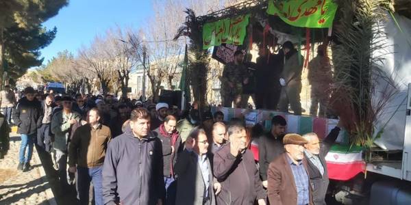 عطر شهادت در شهرستان آشتیان