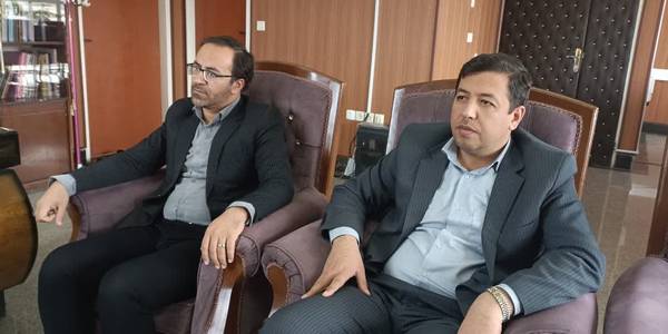 دیدار مدیرکل محیط زیست استان با فرماندار