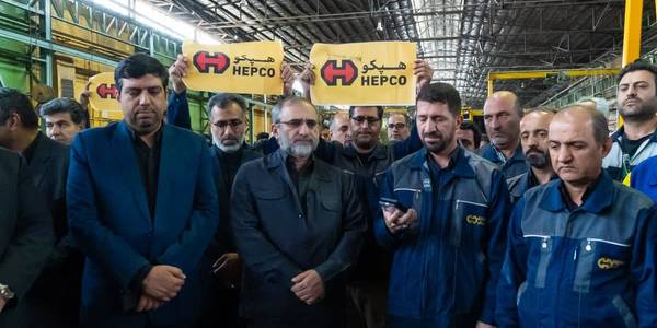 ادای دین کارگران هپکو به رئیس جمهور شهید- رئیسی مِرسی
