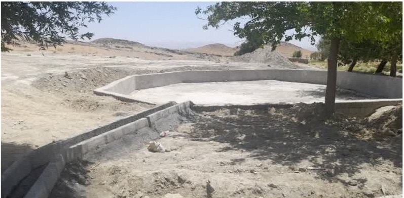 اتمام پروژه احداث استخر ذخیره آب روستای سلوکلو