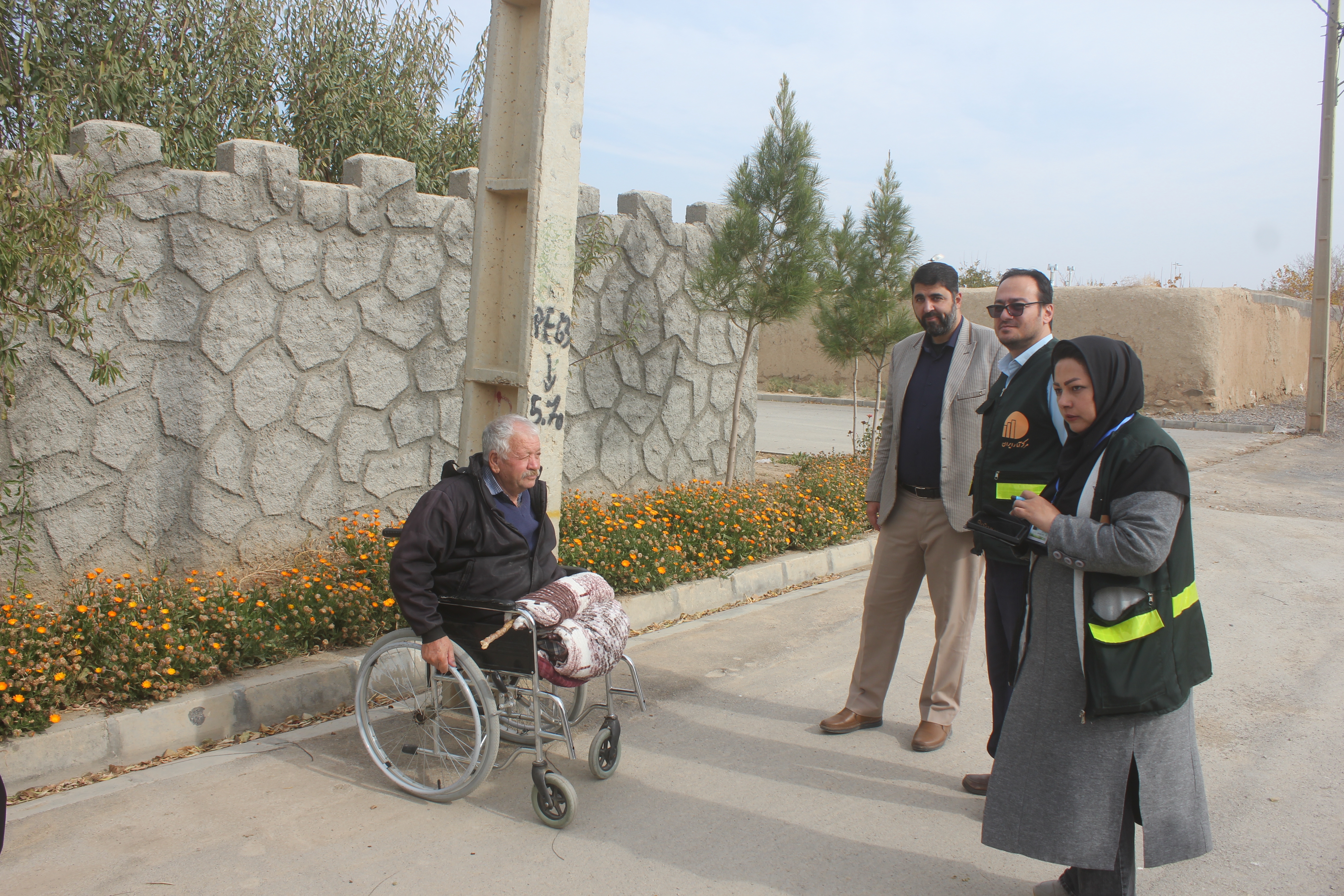 معاون فنی و آموزشی سرشماری عمومی کشاورزی شهرستان از تعدادی از روستاهای بخش مرکزی خمین بازدید کرد