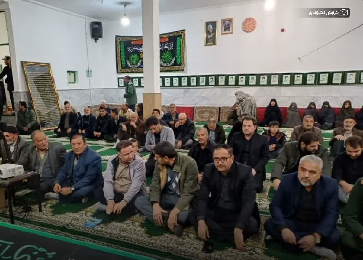 مراسم معنوی  شبی با شهدا "