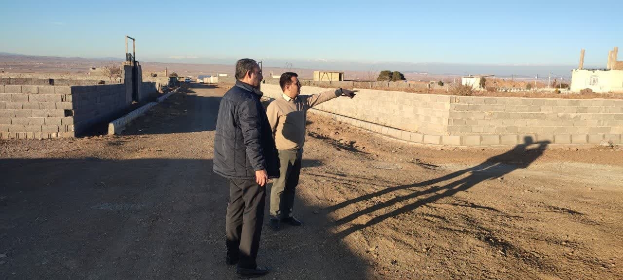 بازدید فرماندار از روســـتای سلطان احمدلو